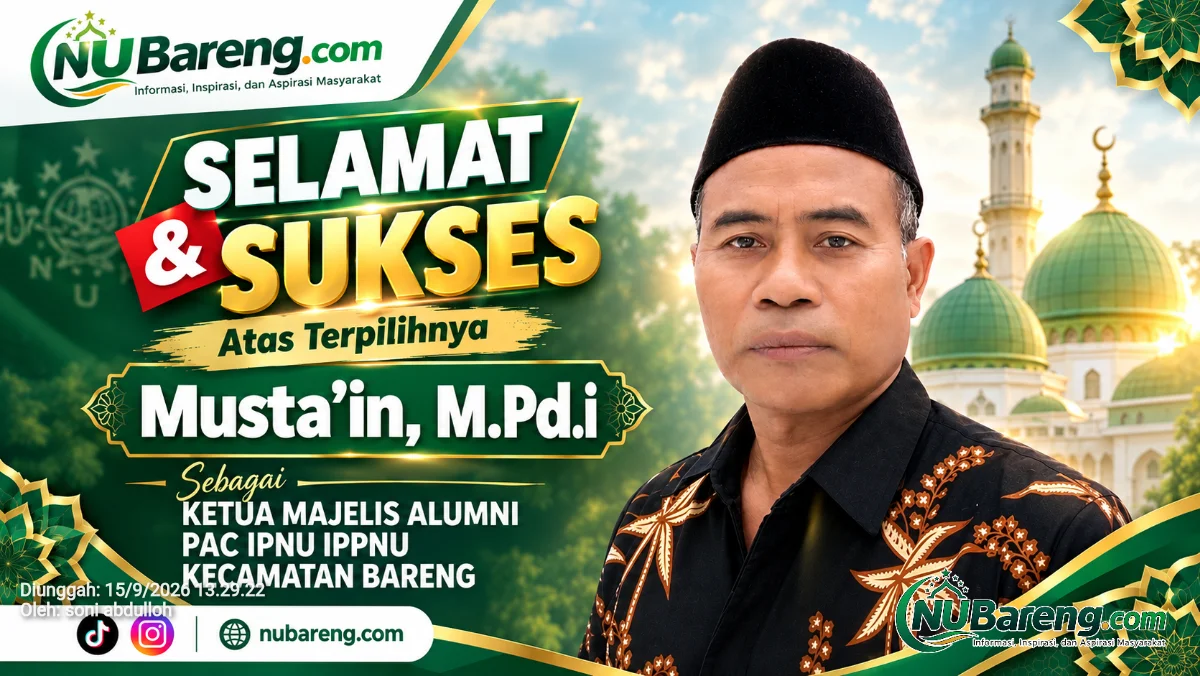 Babak Baru Sejarah! Kepengurusan Majelis Alumni PAC IPNU IPPNU Bareng Resmi Terbentuk